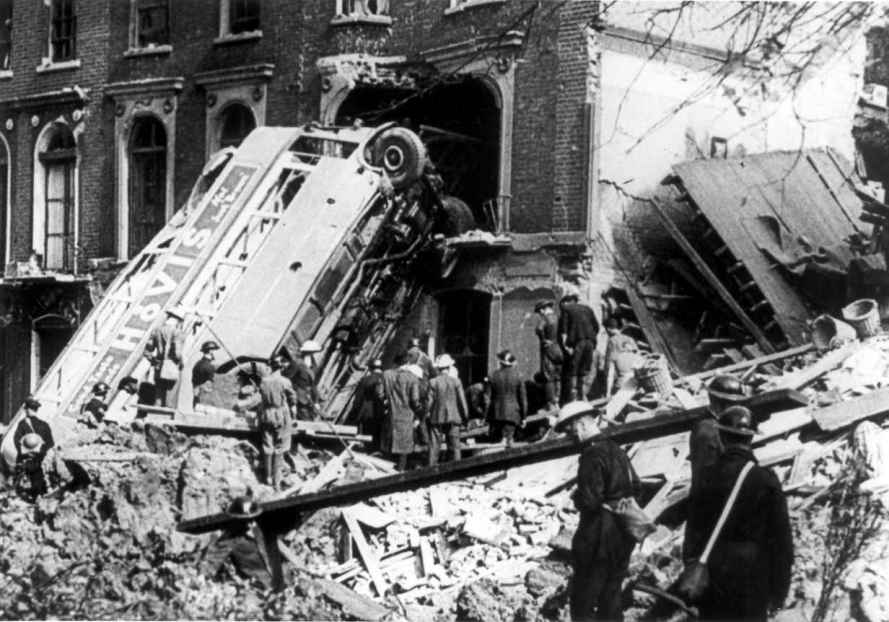 Virginia Woolf’s Homes Destroyed in the London Blitz