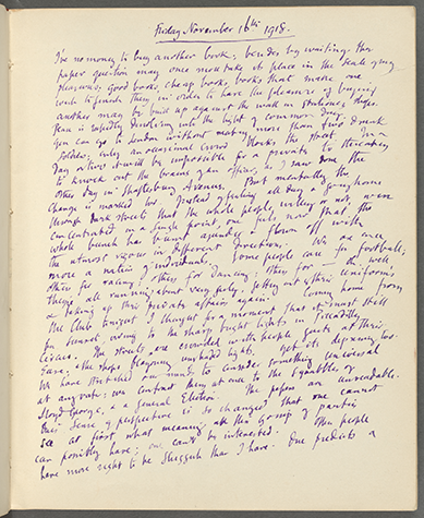 Virginia Woolf’s Last Diary Entry