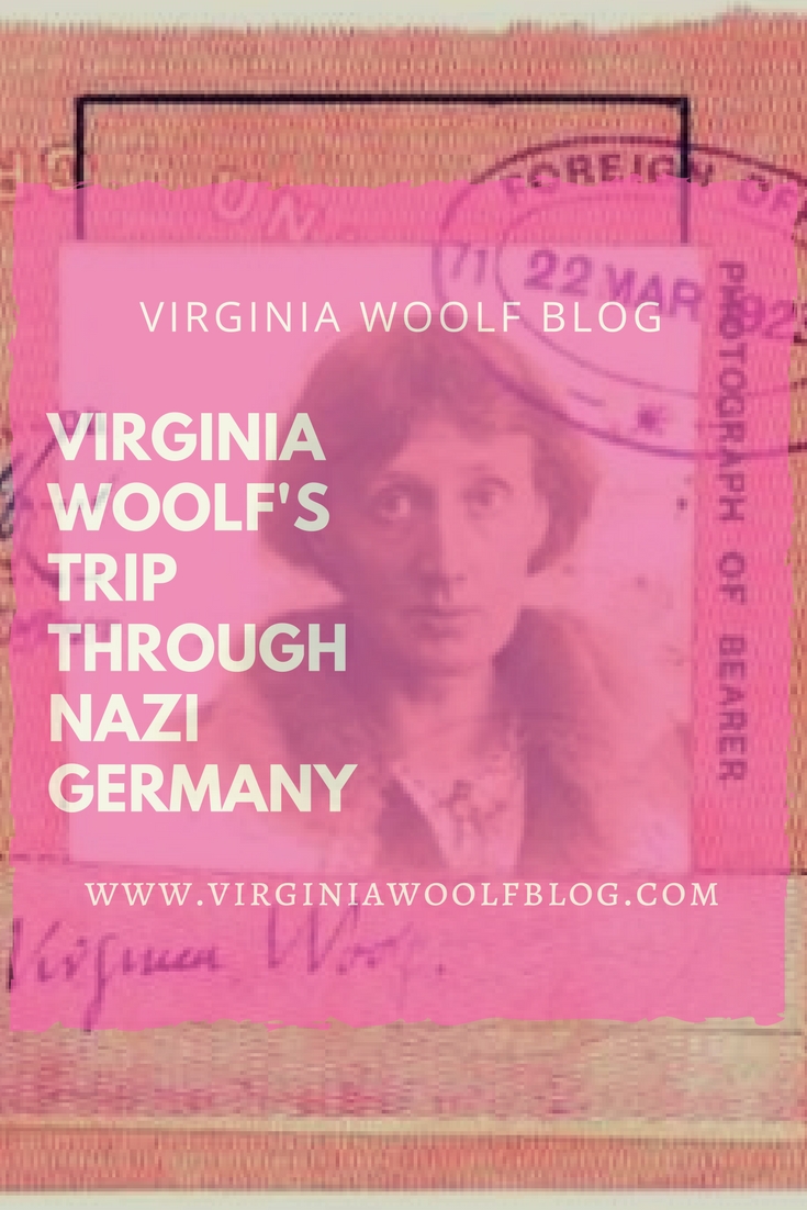 Virginia Woolf’s Trip through Nazi Germany